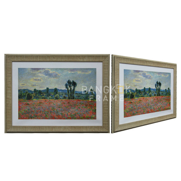 กรอบรูปภาพท้องพระโรงสมัยโบราณ